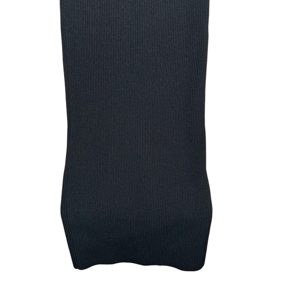KHAITE Nina Sweetheart Rib-Knit Midi Bodycon Cocktail Dress - Picture 13 of 16